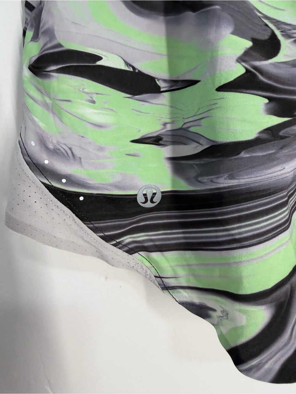 Lululemon Hotty Hot‎ High Rise Short 4" Special Edition Size 10 In Paint Glide - Picture 12 of 13